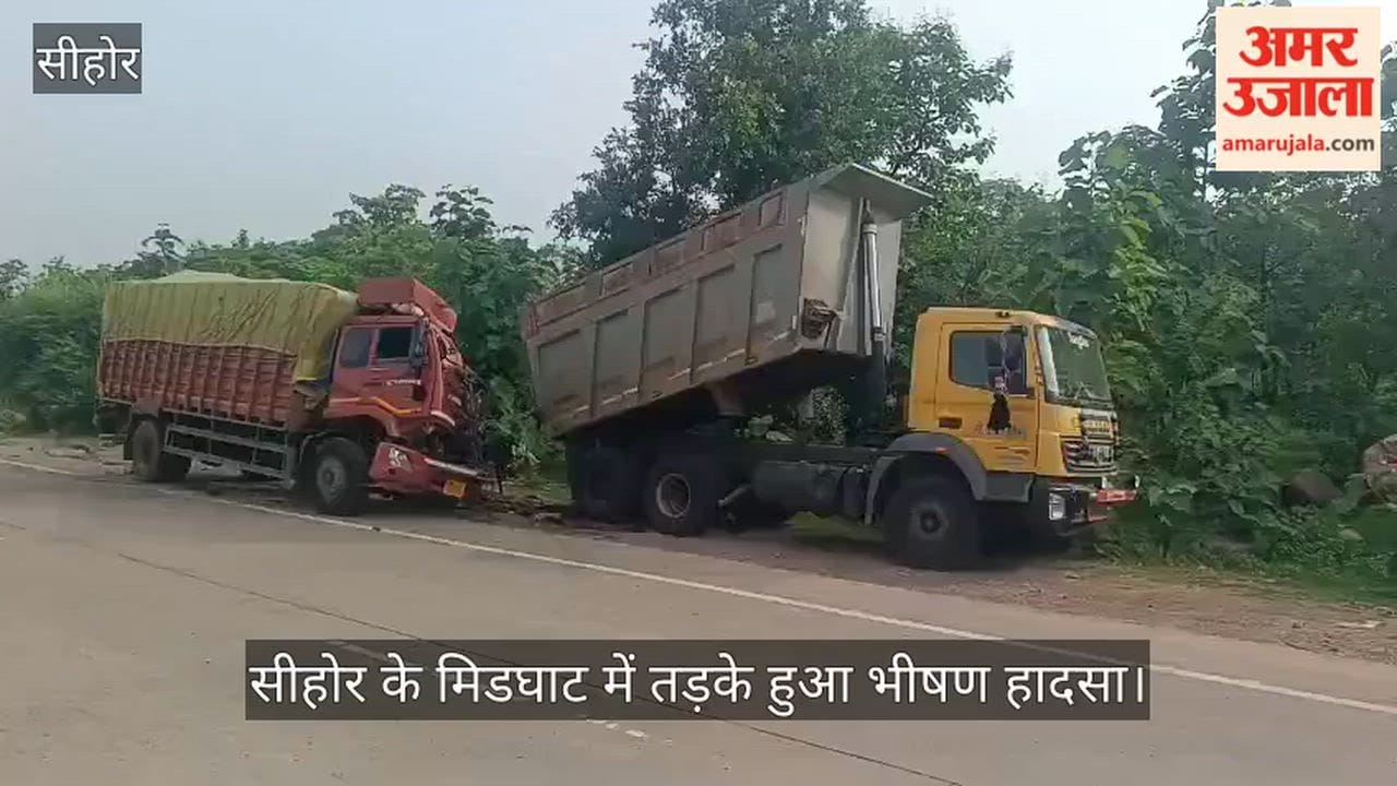 Sehore news: Truck Rams Parked Dumper on Sehore Highway, Child Among Two Killed in Midnight Crash