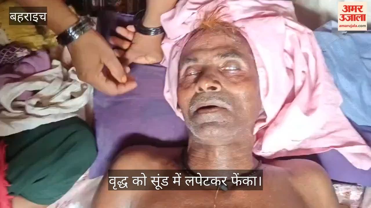 Video: बहराइच में कतर्नियाघाट में हाथी ने साइकिल सवार वृद्ध को सूंड में लपेटकर फेंका, बाल-बाल बची जान