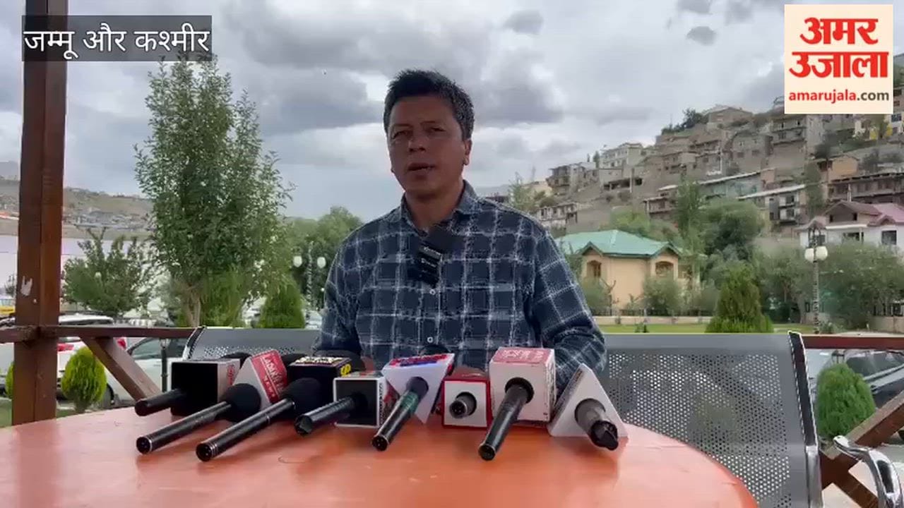 Tsewang Nurboo, BJP Ladakh State Spokesperson, Addresses Press a Conference