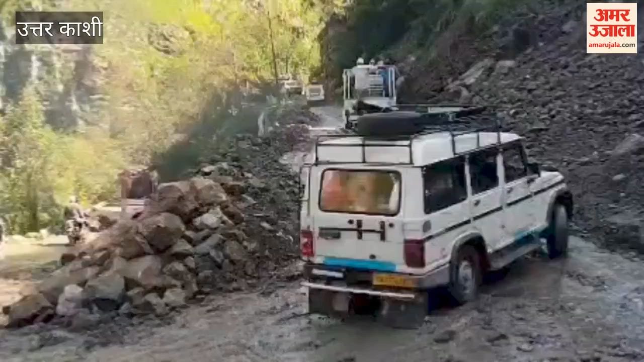 Yamunotri Highway remains closed for the fifth consecutive day; risks on the pedestrian route have also increased
