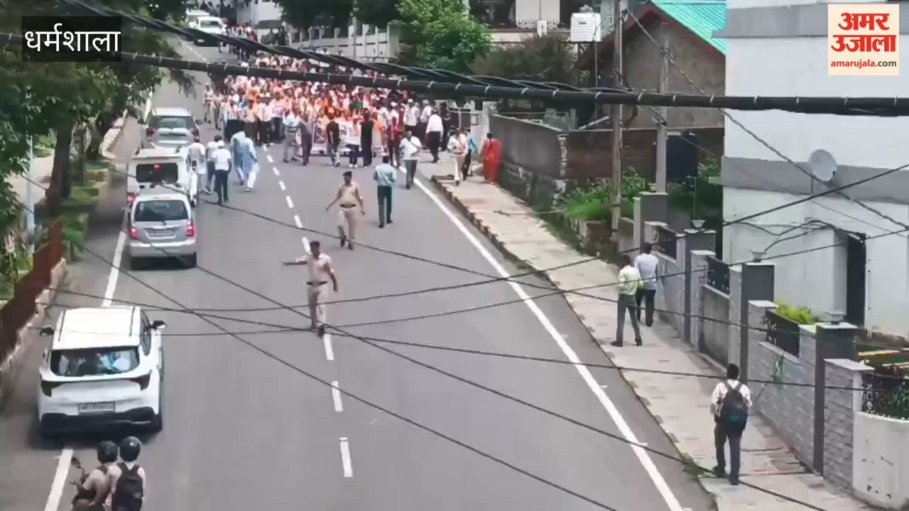 dharamshala congress padayatra ram mandir donation row hanuman temple