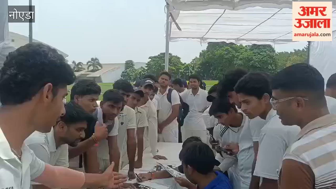 Noida: 600 cricketers showcase their mettle