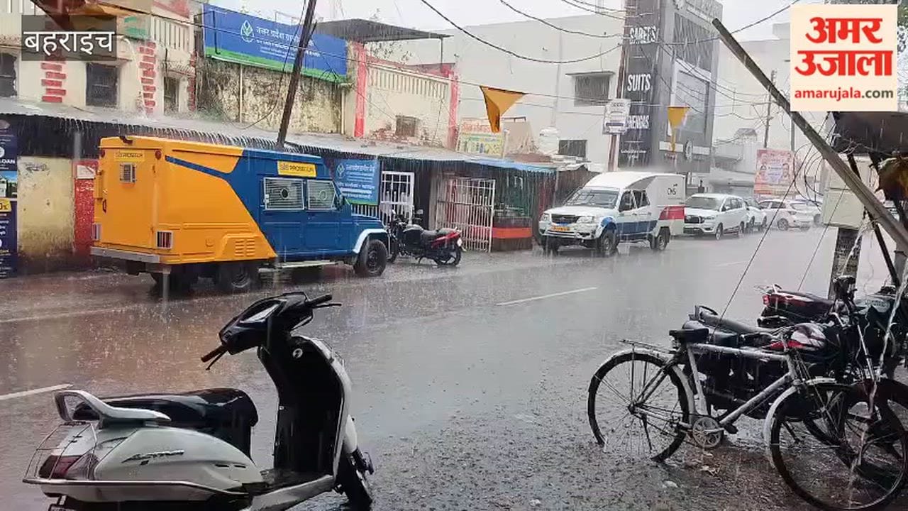 बहराइच में झमाझम बारिश से तर हुई तराई, खेतों में लौटी रौनक