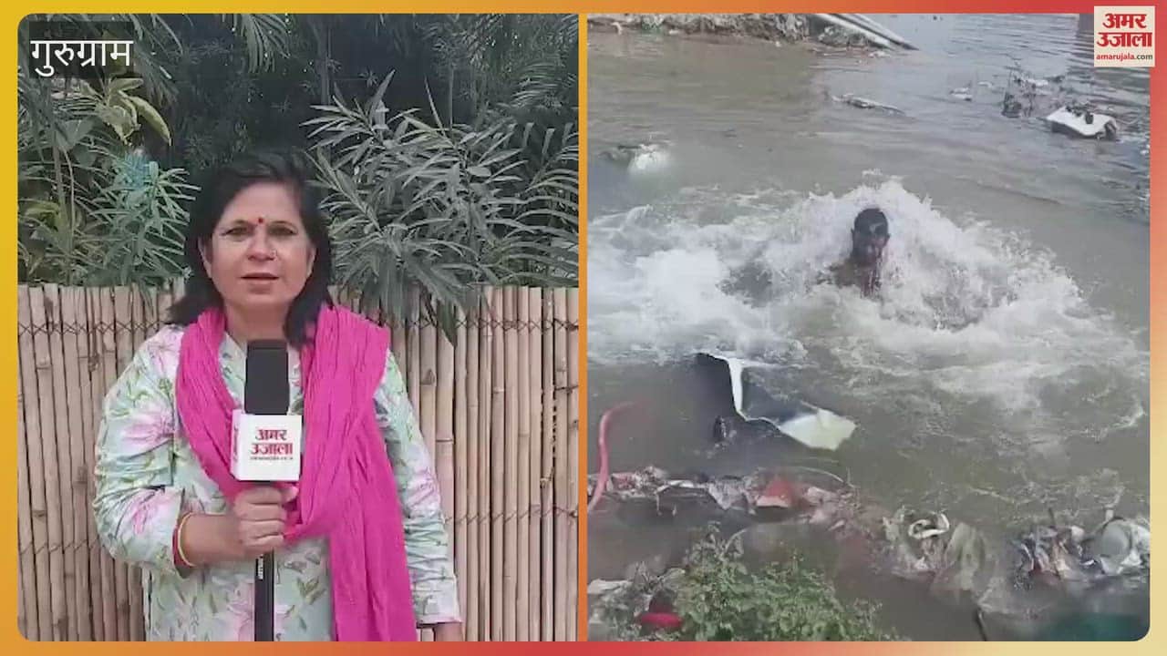 Leakage in drinking water line in Sector 37, Gurugram
