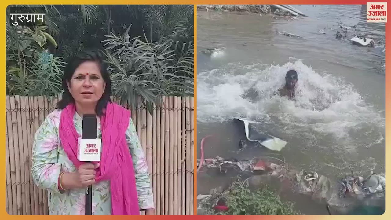 Leakage in drinking water line in Sector 37, Gurugram