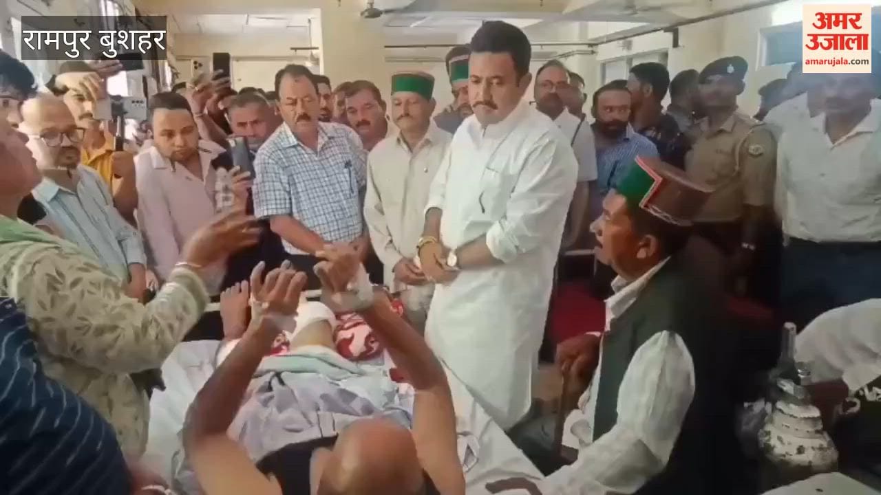 rampur bus accident vikramaditya singh visits khaneri hospital new buses demand