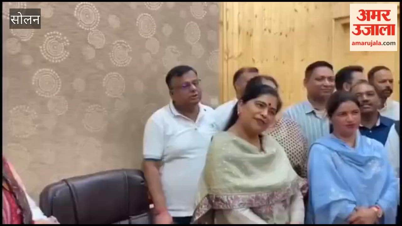 solan municipal corporation mayor sushma sharma deputy mayor gaurav rajput take charge