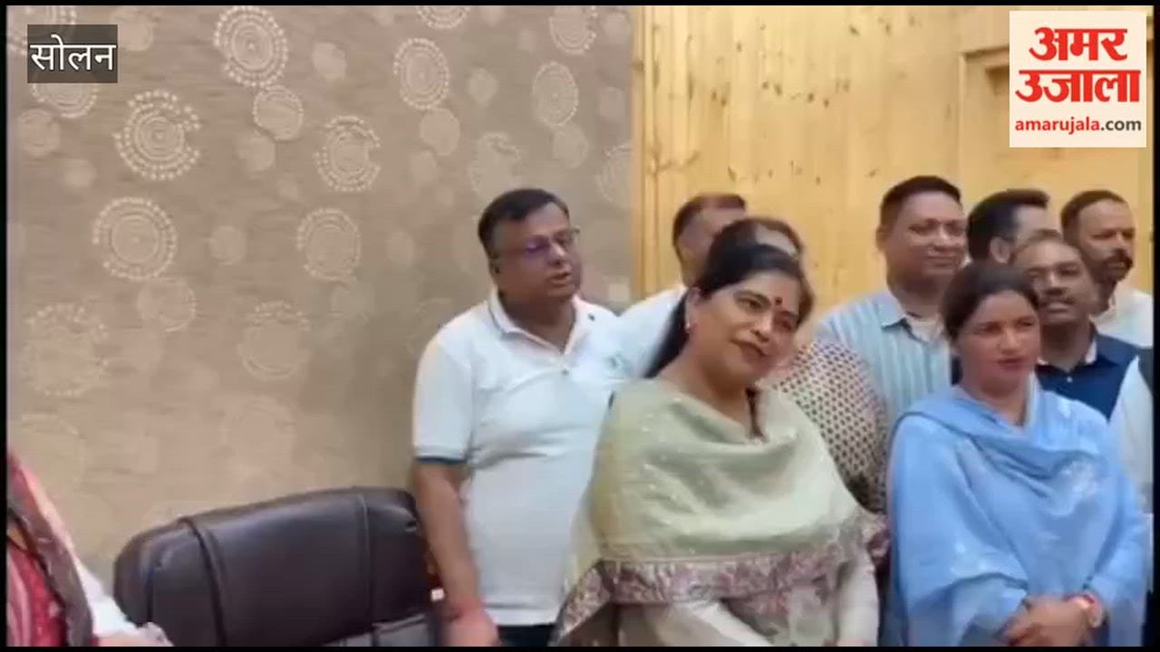 solan municipal corporation mayor sushma sharma deputy mayor gaurav rajput take charge