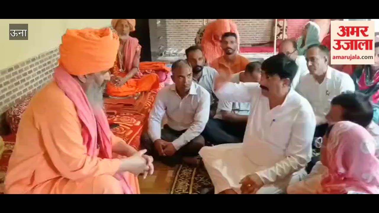 vivek sharma visits bharmauti temple una development work