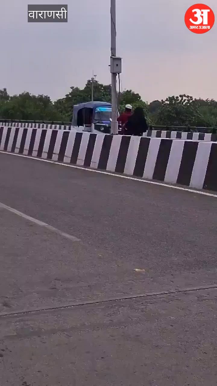 फ्लाईओवर पर रॉन्ग साइड बाइक चलाने का वीडियो वायरल