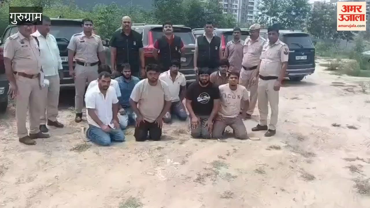 Eight accused arrested after demand share from contractor in name of gangster Kaushal