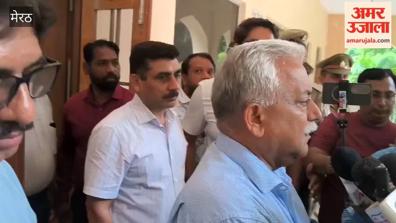 Meerut: Officials held a meeting at the Commissioner's office regarding the Central Market issue and gave assurances.