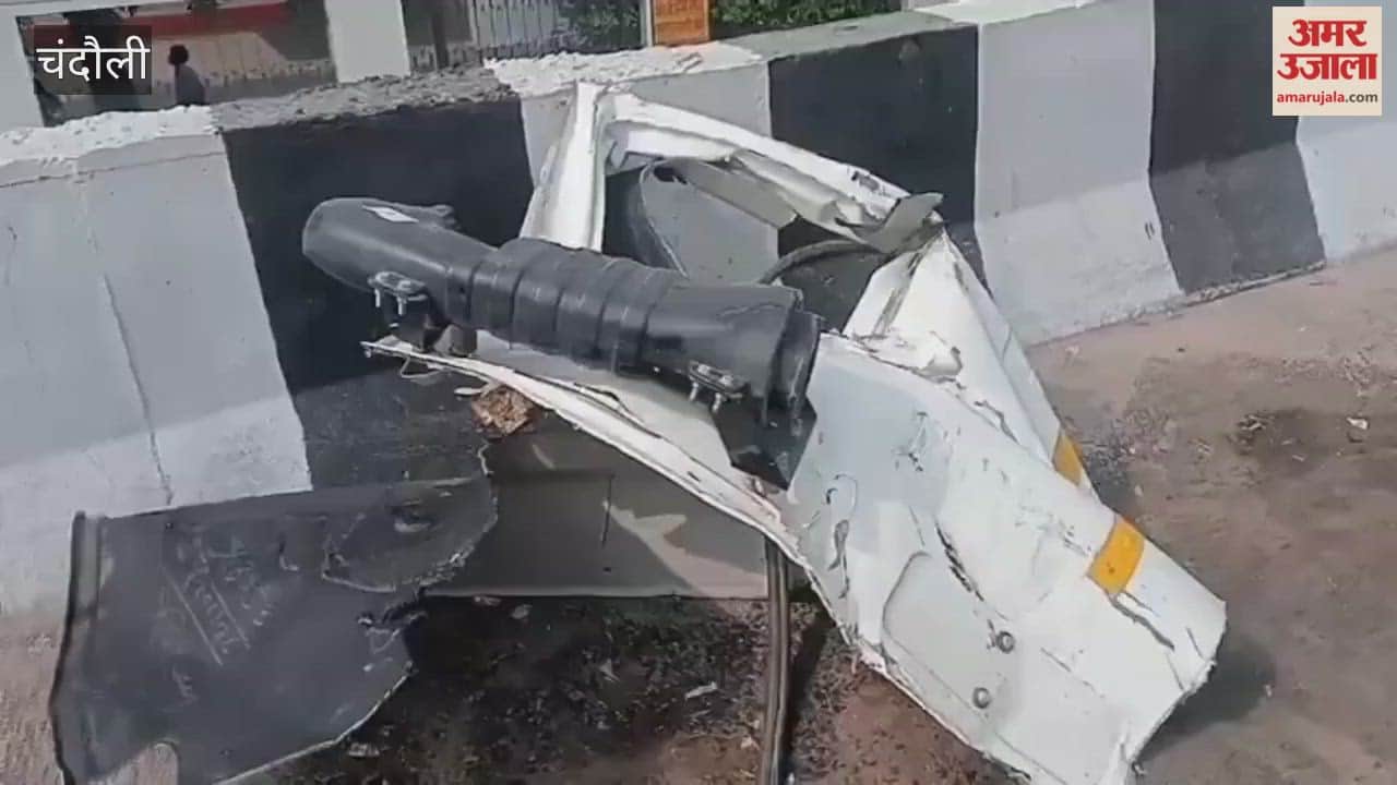Cabin completely mangled body extricated using crane
