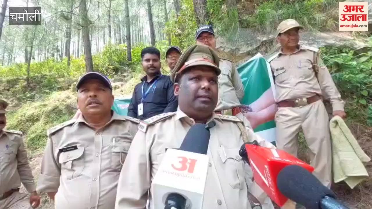 Tree plantation in Karnaprayag on Harela; message of environmental conservation conveyed