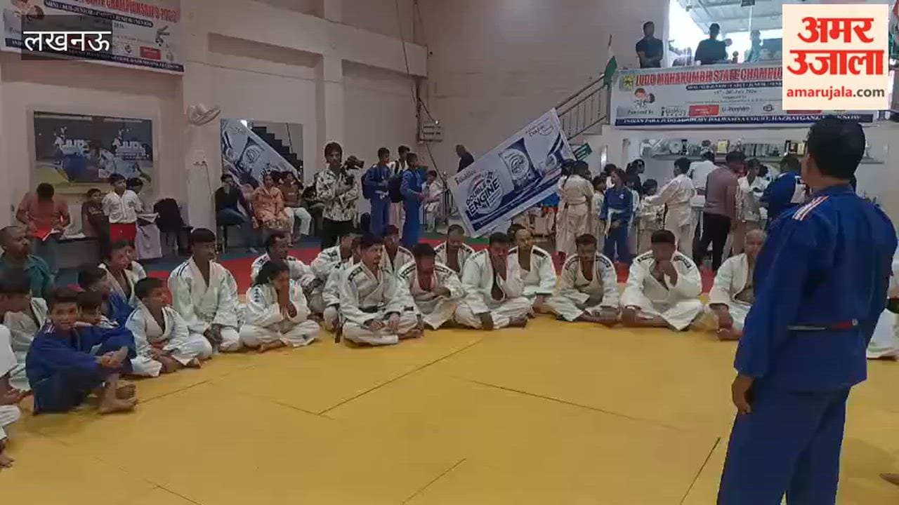 लखनऊ में जूडो महाकुंभ स्टेट चैंपियनशिप का आयोजन