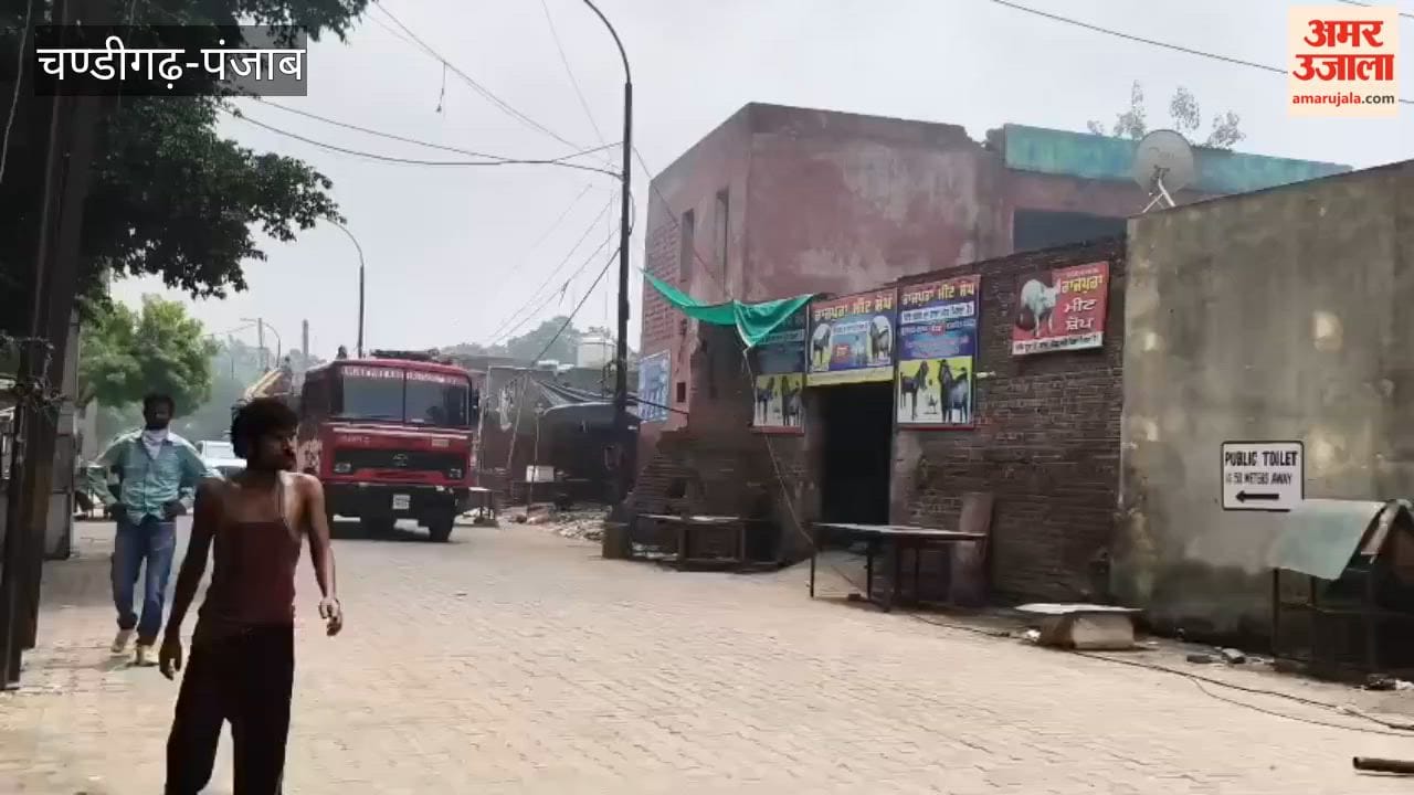 Fire breaks out at Mandi Gobindgarh Council's MRF center; machines, dustbins, and vehicles gutted.