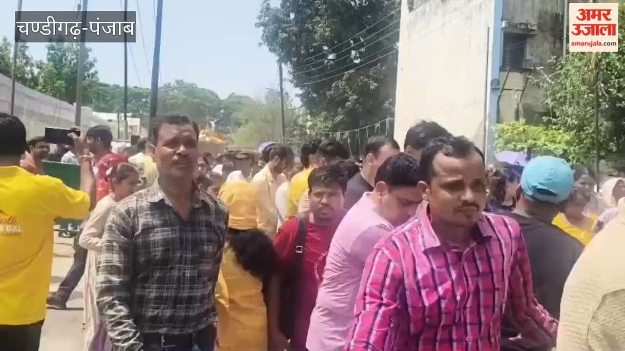 Rath Yatra begins from the Shri Jagannath Temple in Chandigarh.