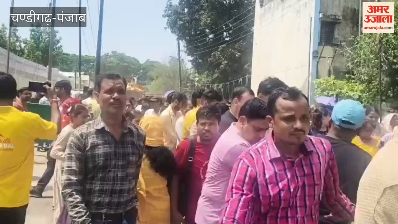 Rath Yatra begins from the Shri Jagannath Temple in Chandigarh.