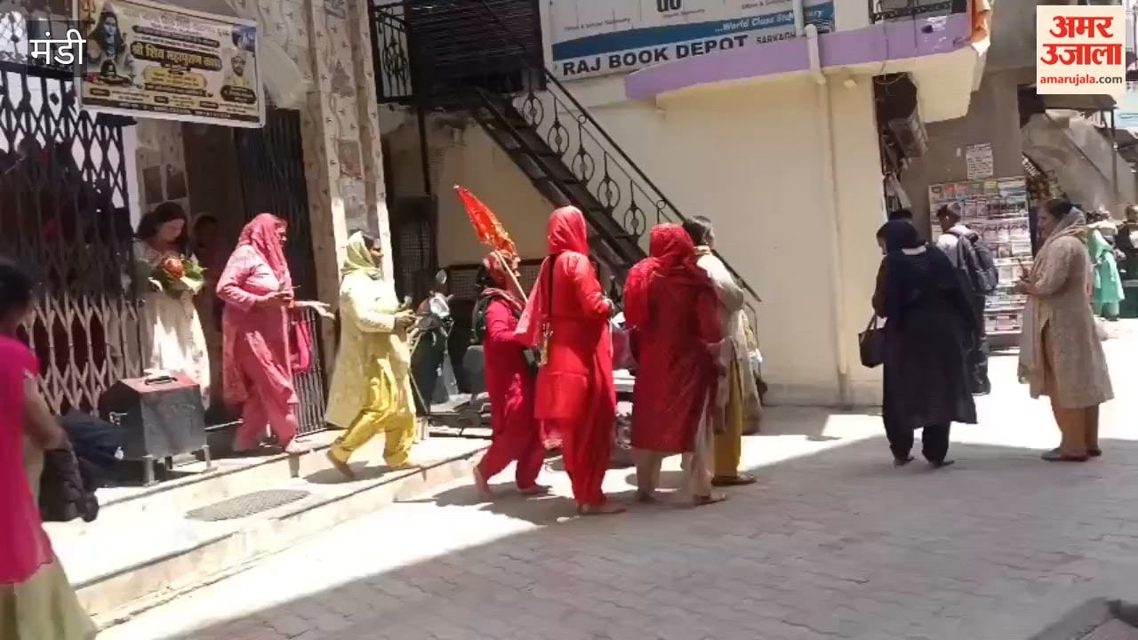 sarkaghat shiv mahapuran katha kalash yatra shiv temple mandi