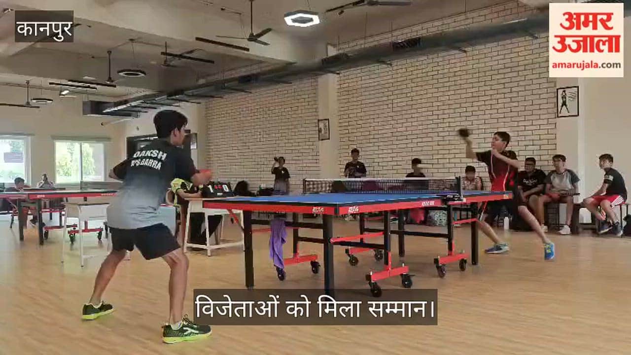 KSS Table Tennis Tournament in Kanpur Young Players Vie for the Title