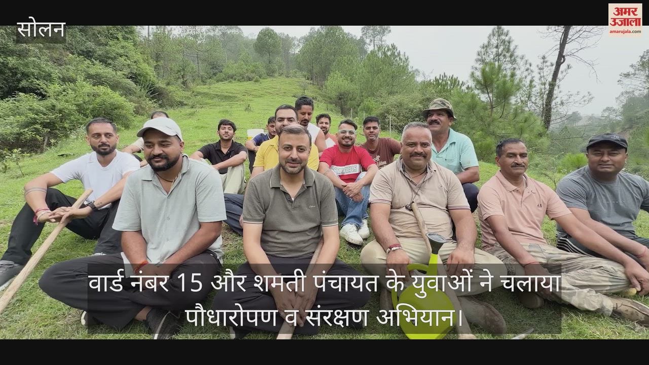 Youth from Ward No. 15 and Shamti Panchayat conducted a tree plantation and conservation drive.