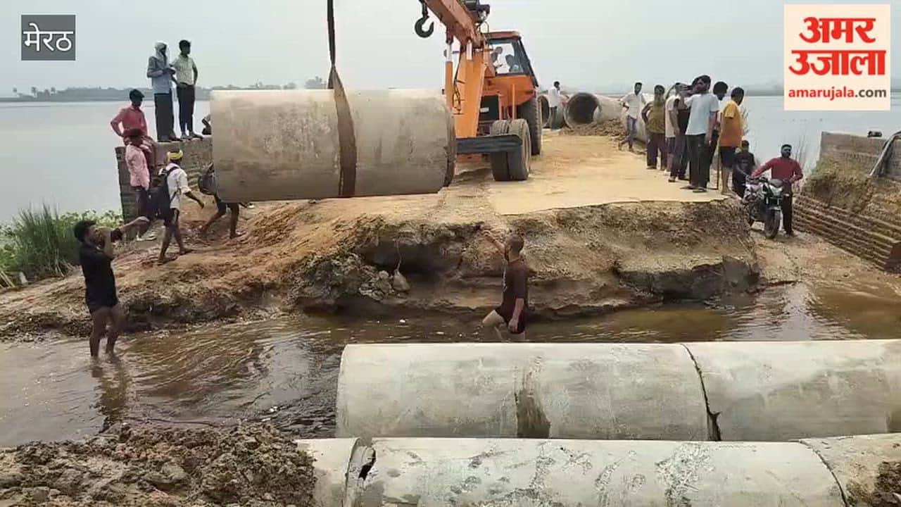 Hastinapur: Repair Work Begins on Chandpur Road, Small Vehicles to Resume from Sunday