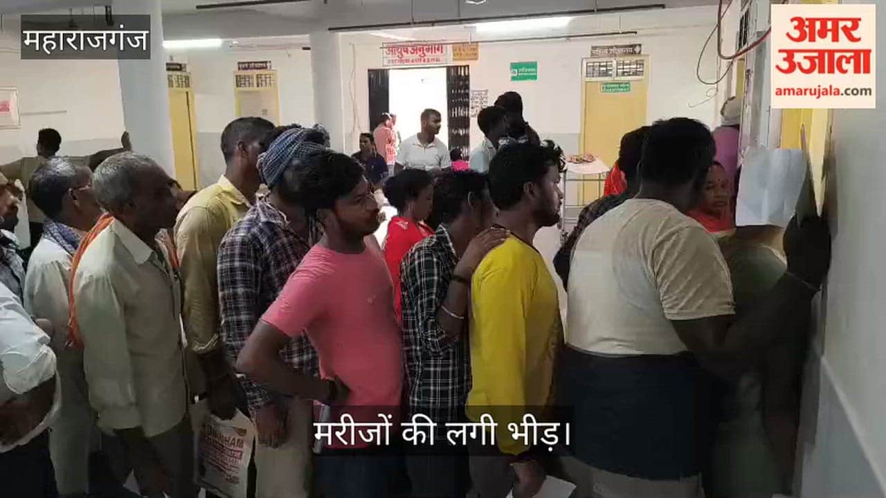 Crowds of patients stretched from the registration counter to the OPD.