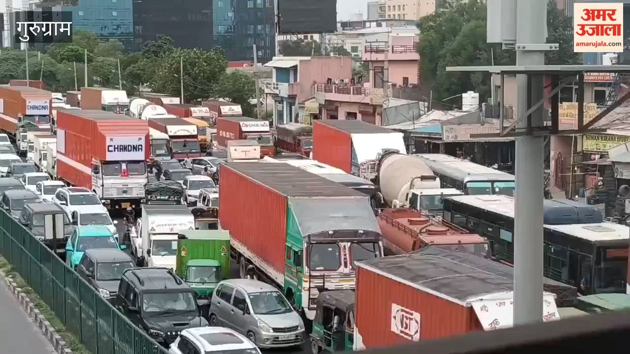 Massive 10-km-long traffic jam on Delhi-Jaipur Highway due to snapped power line