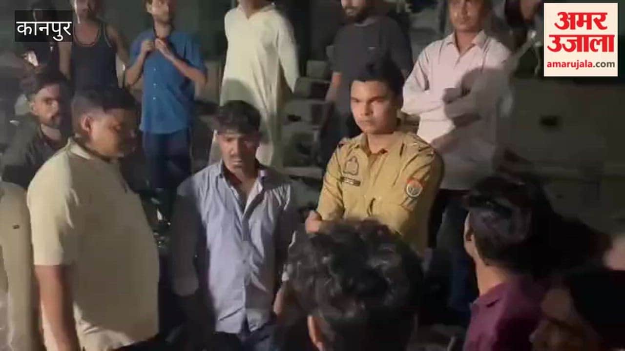 Kanpur: Youth jumps into the Ganges after leaping from a moving bike
