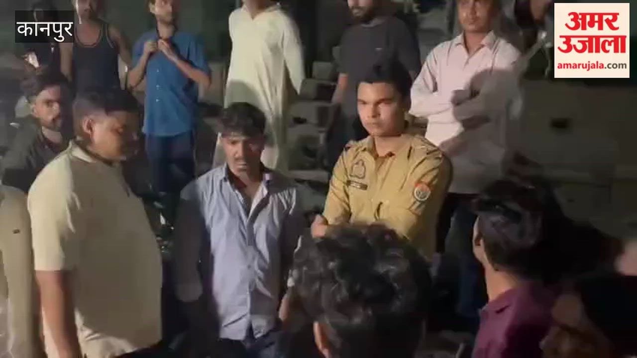 Kanpur: Youth jumps into the Ganges after leaping from a moving bike