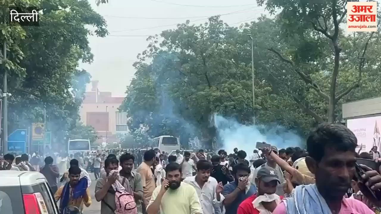 Police fired tear gas shells at protesters