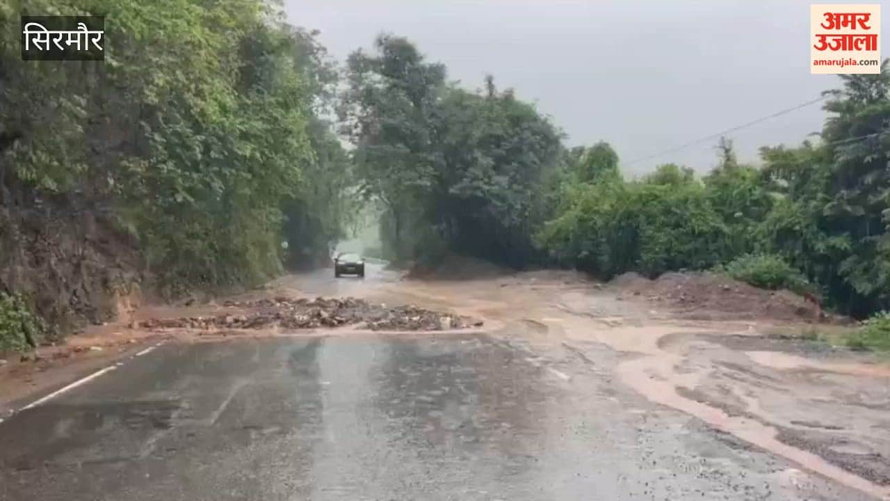 sirmaur heavy rain rivers in spate waterlogging kala amb paonta sahib