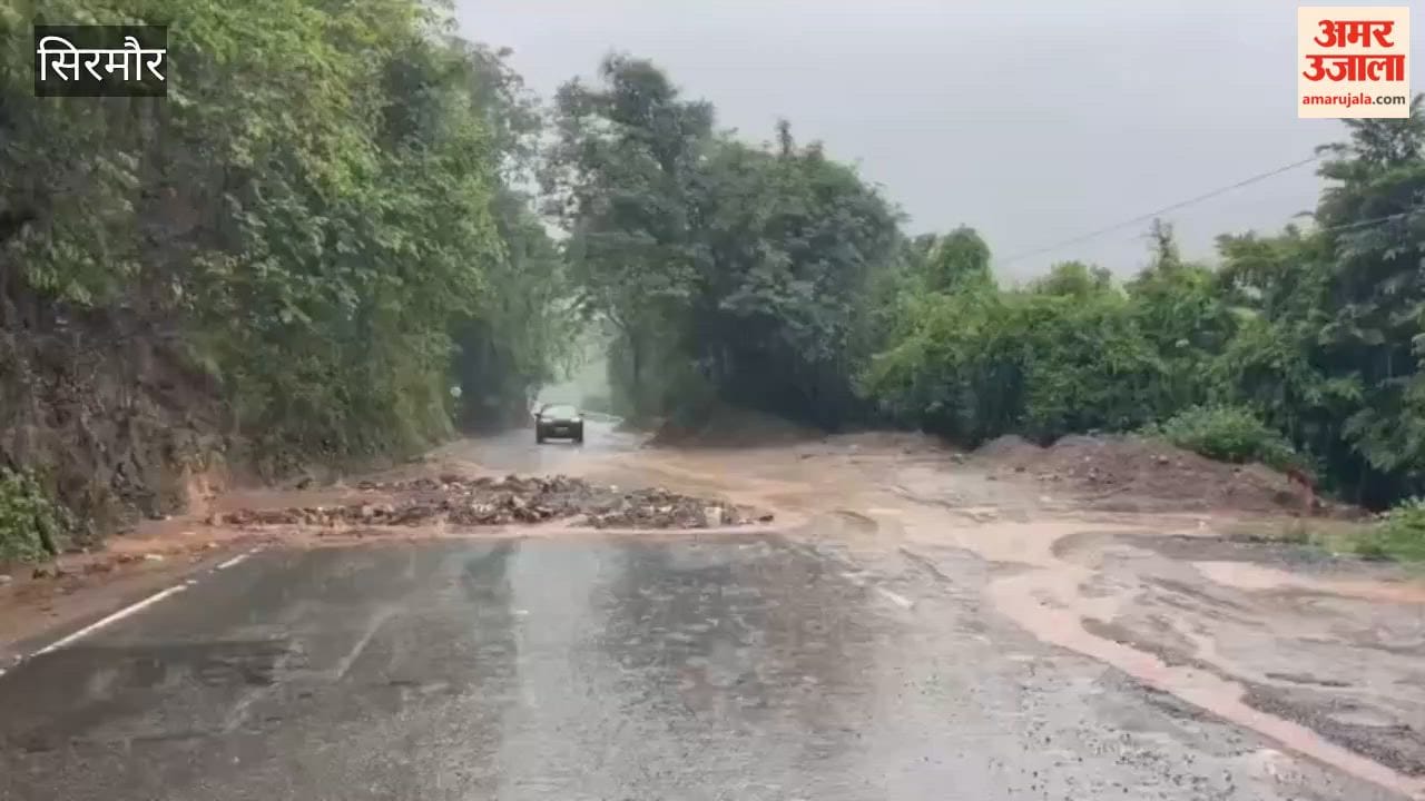 sirmaur heavy rain rivers in spate waterlogging kala amb paonta sahib