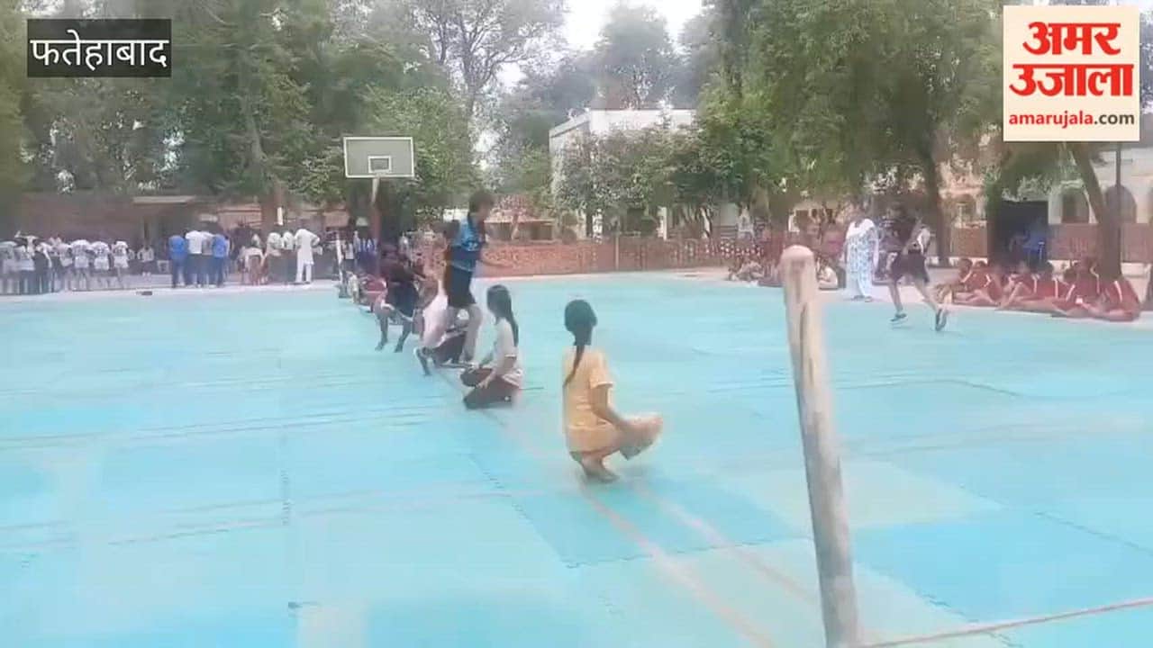 Girls' sports competition in Tohana block kicks off; over 500 students showcase their mettle.