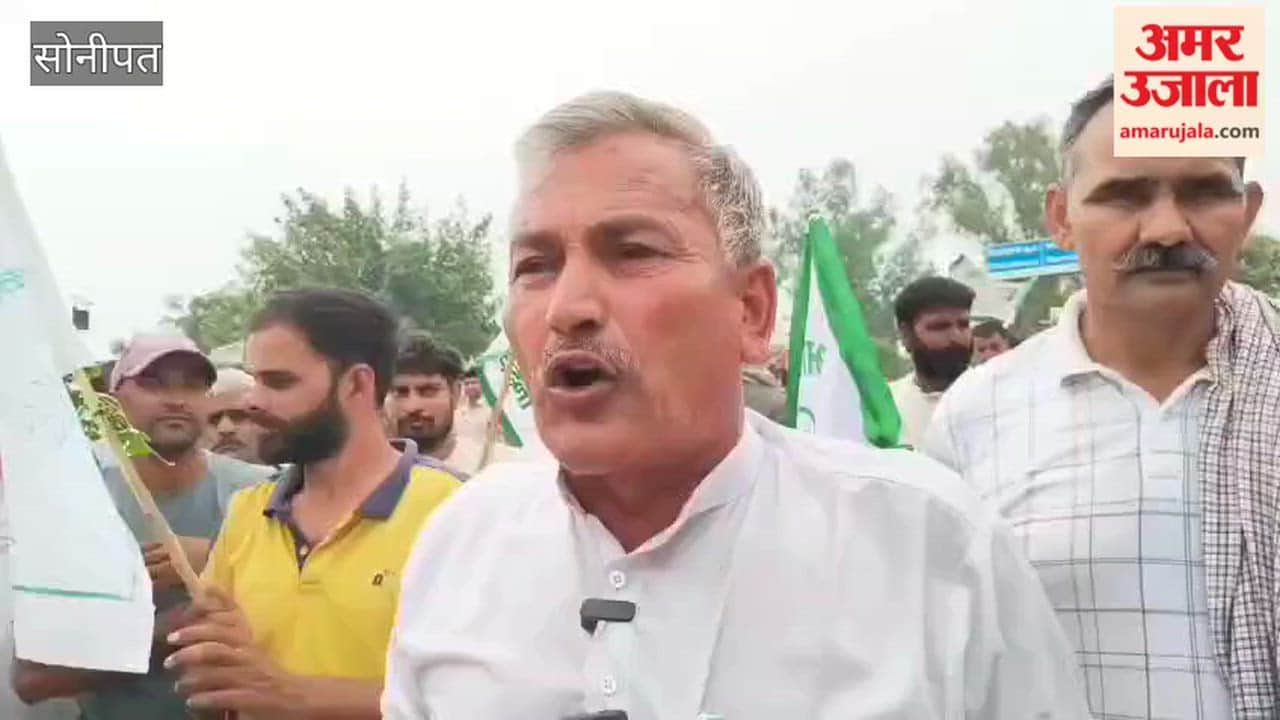 Farmers blocked the Gohana-Rohtak highway in protest against Chaduni's arrest.