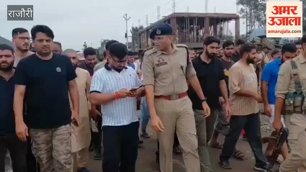 Rajouri DC visits flood-affected areas