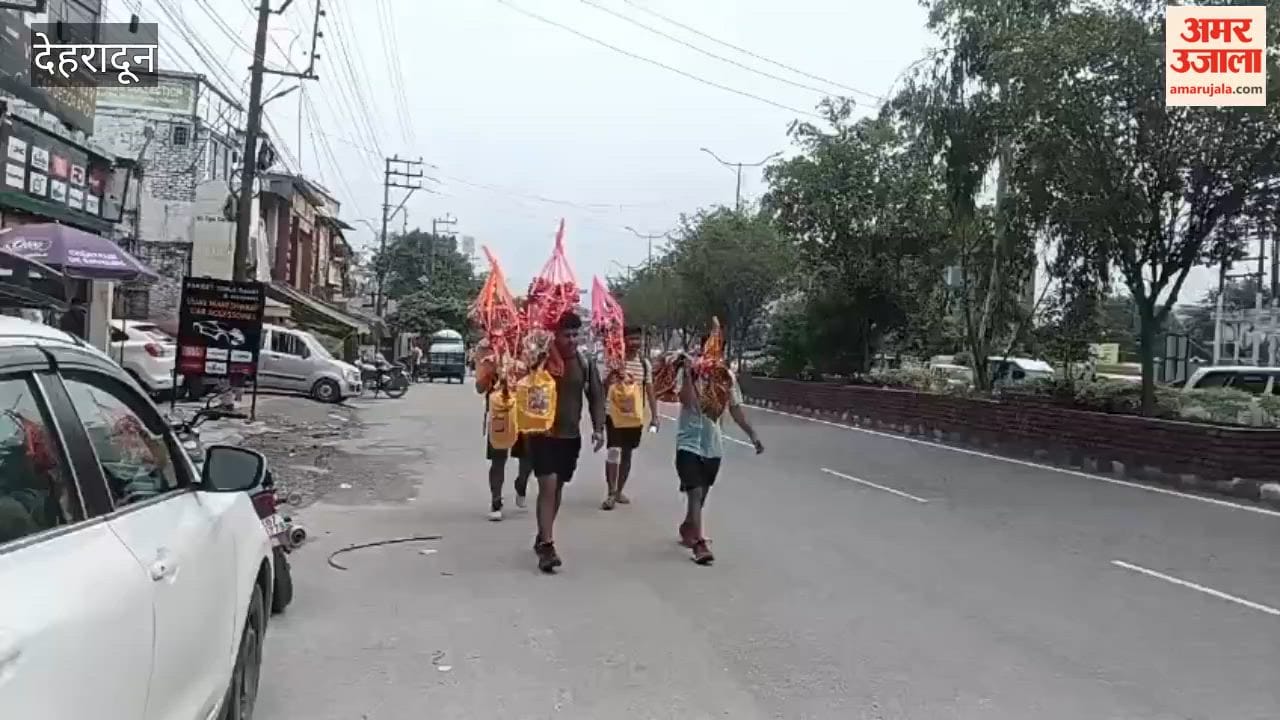 Sawan: festival of faith begins; devotees set out on foot for their destinations carrying Ganga water