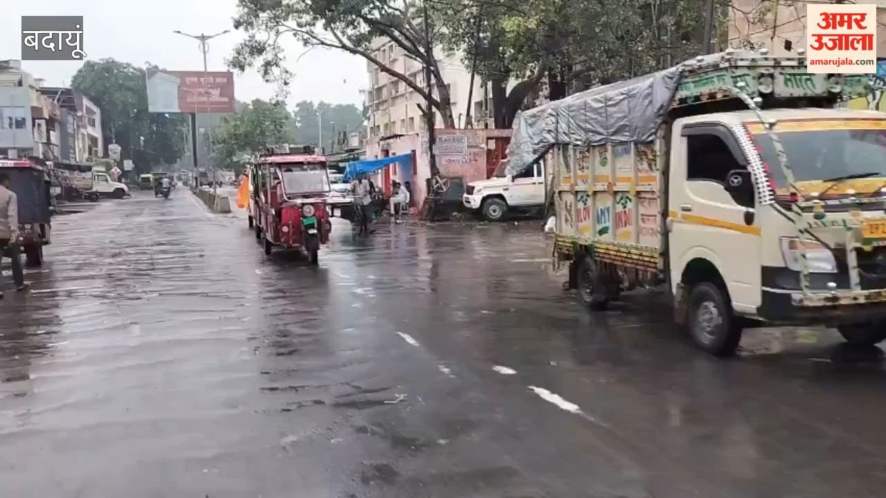 Temperature in Badaun dropped by three degrees due to day-long rain