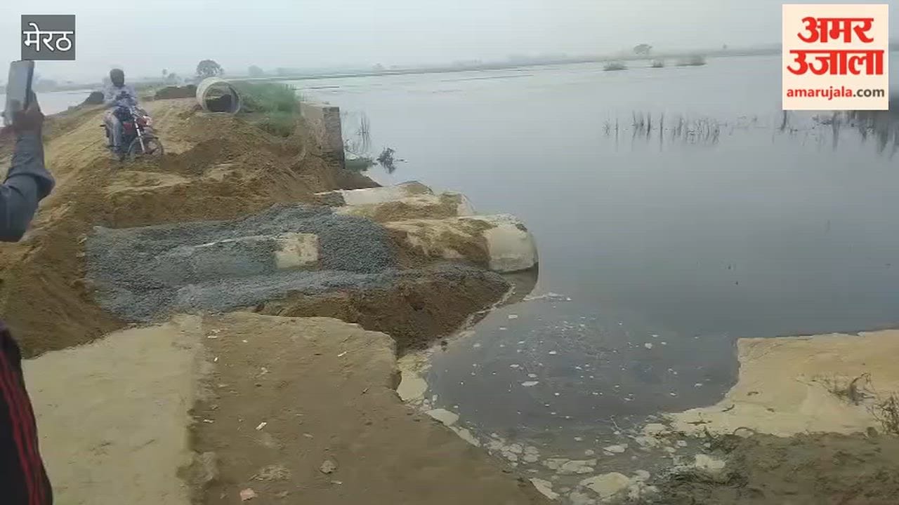 Hastinapur-Chandpur link road restored after a week, bike riders get relief