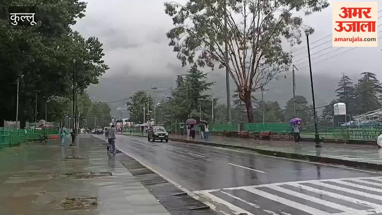 kullu lahaul rain 50 transformers shut 7 roads closed jahlma nala flood