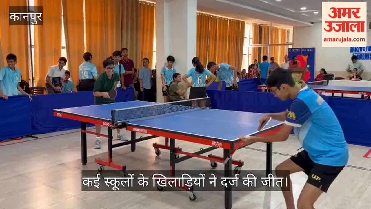 Spectacular Start to KSS Inter School Table Tennis Tournament in Kanpur