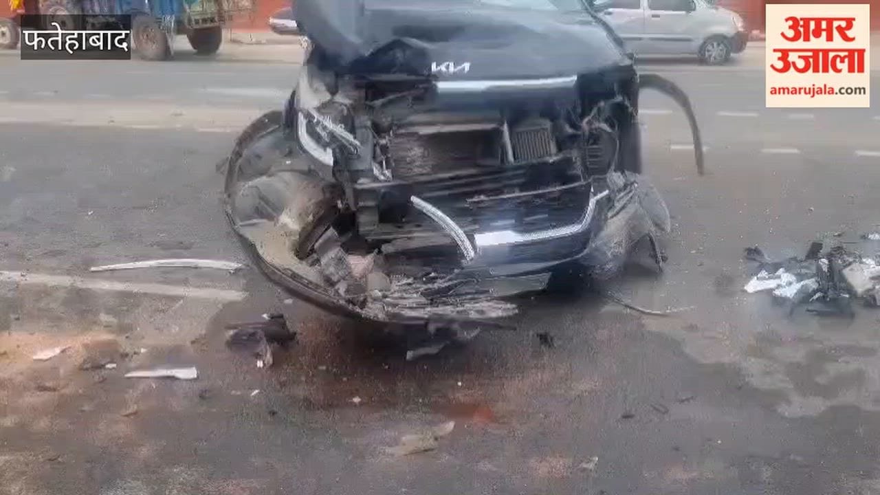 Collision between tractor-trolley and car in Tohana, Fatehabad; no casualties