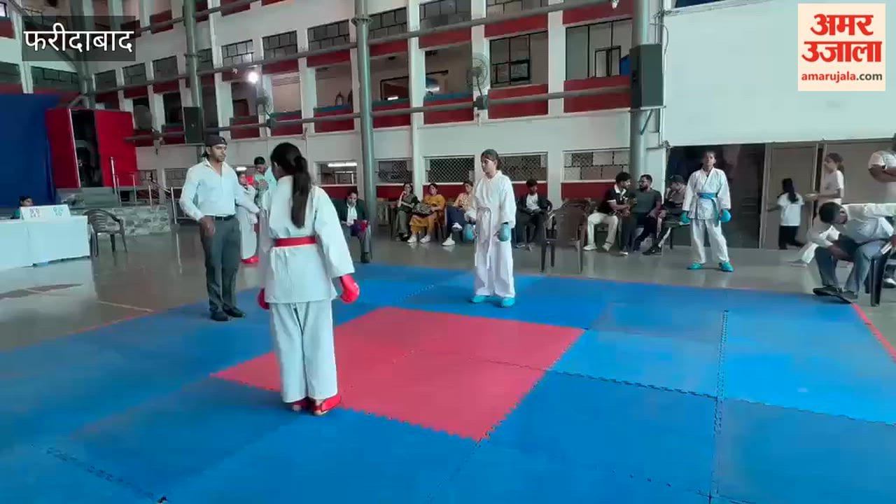 Block level Karate Championship begins in Faridabad
