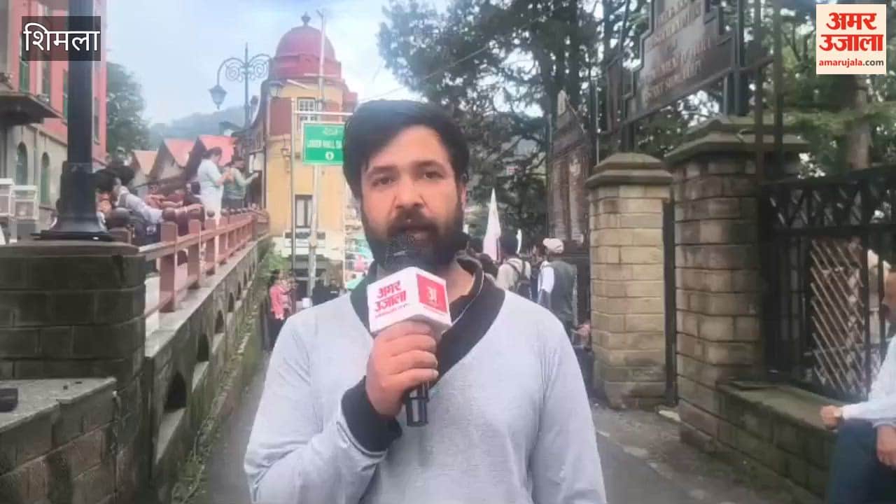 shimla sfi protest neet paper leak hunger strike dc office