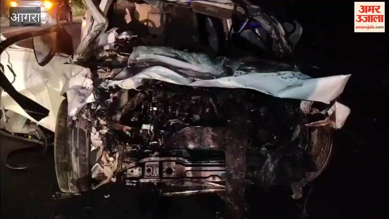 Two Killed in Horrific Canter-Car Collision on Fatehabad-Bah Road