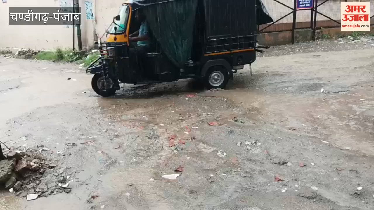 Rain over the past two days has caused difficulties in Pathankot.