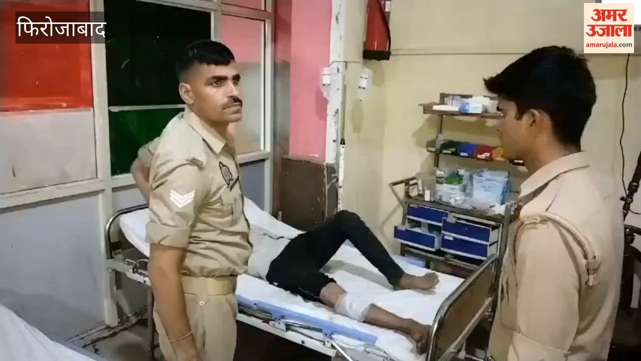 Theft Accused Injured in Police Encounter