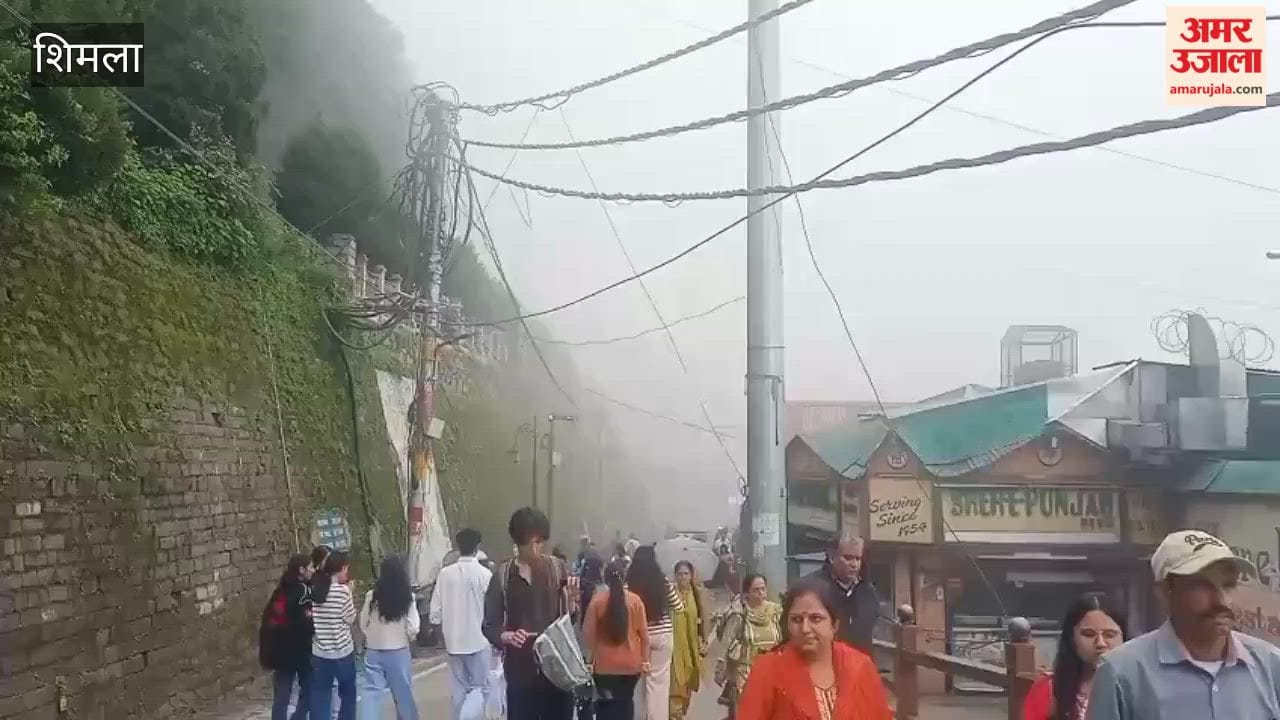 Shimla weather update rain news hindi