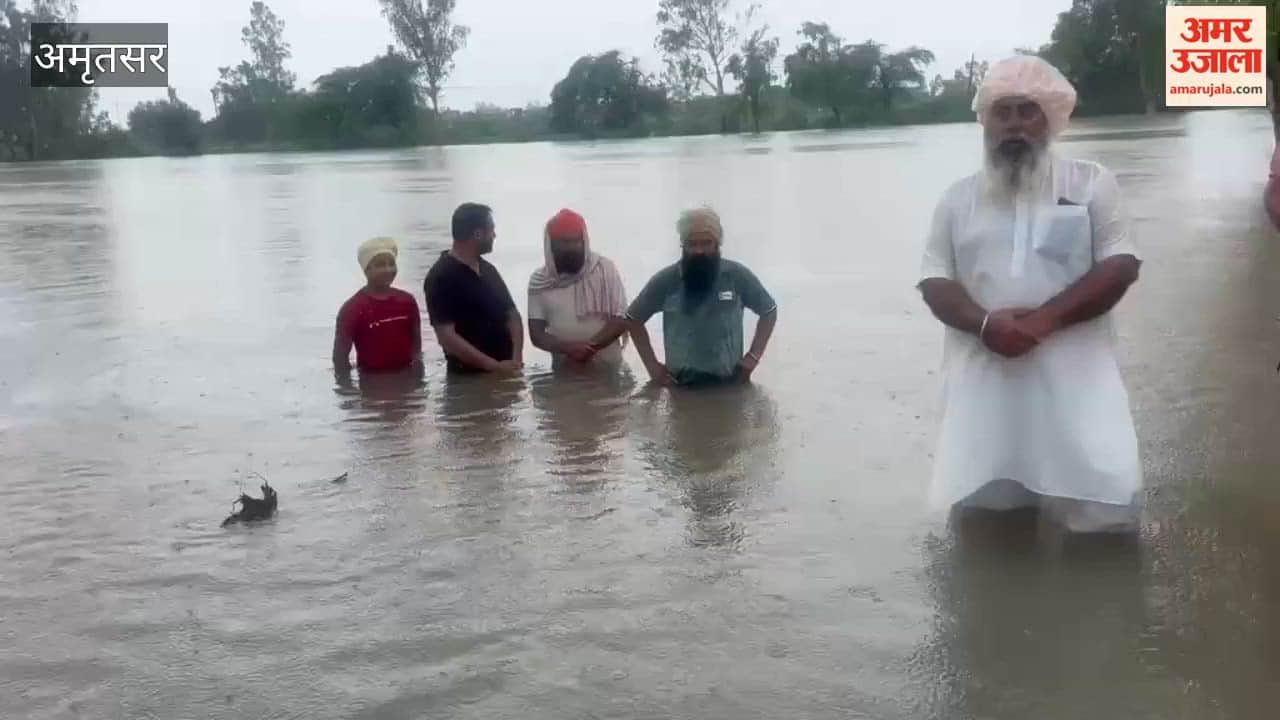 Flood-like situation in Gaggomahal due to continuous rain.