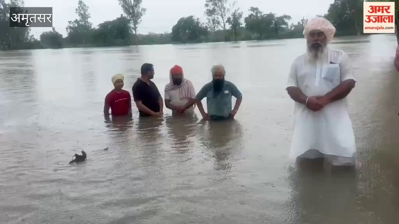 Flood-like situation in Gaggomahal due to continuous rain.